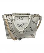 MaxMaraマックスマーラ）の古着「バードデザインバッグ」｜ホワイト