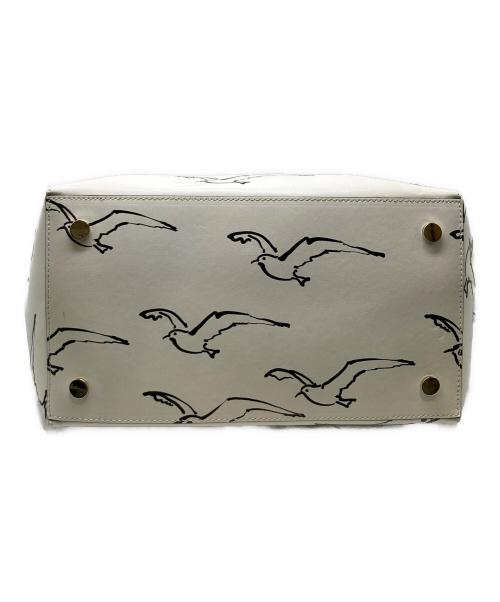 MaxMara（マックスマーラ）MaxMara (マックスマーラ) バードデザインバッグ ホワイトの古着・服飾アイテム