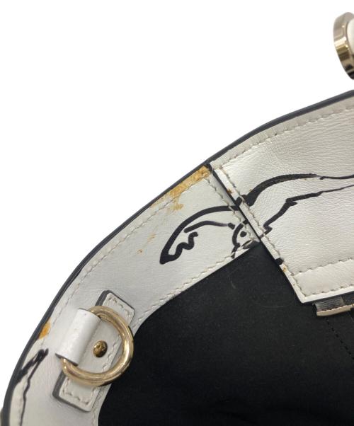 MaxMara（マックスマーラ）MaxMara (マックスマーラ) バードデザインバッグ ホワイトの古着・服飾アイテム