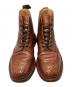 中古・古着 Tricker's (トリッカーズ) カントリーブーツ ブラウン サイズ:6 1/2：21000円