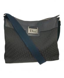 Christian Dior（クリスチャン ディオール）の古着「トロッターショルダーバッグ」｜ブラック