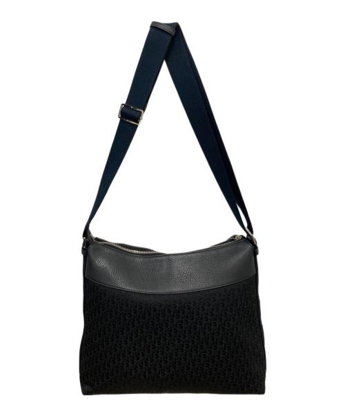 Christian Dior（クリスチャン ディオール）Christian Dior (クリスチャン ディオール) トロッターショルダーバッグ ブラックの古着・服飾アイテム