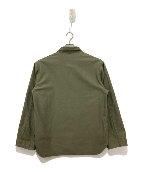 MUSE de Deuxieme Classe（ミューズ ドゥーズィエム クラス）MUSE de Deuxieme Classe (ミューズ ドゥーズィエム クラス) military シャツジャケット オリーブ サイズ:　の古着・服飾アイテム