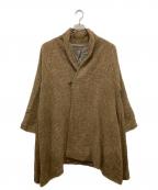 JURGEN LEHLヨーガンレール）の古着「縮絨ウールシルクの羽織」｜ベージュ