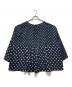 45R (フォーティファイブ・アール) ふわふわ二重織ドットプリントのブラウス インディゴ サイズ:　：40000円