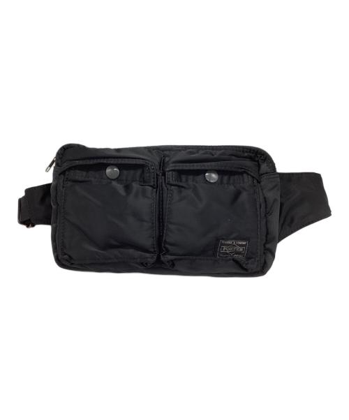 PORTER（ポーター）PORTER (ポーター) タンカーウエストバッグ ブラックの古着・服飾アイテム
