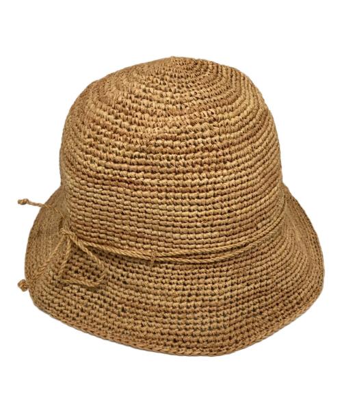 HELEN KAMINSKI（ヘレンカミンスキー）HELEN KAMINSKI (ヘレンカミンスキー) ラフィアハット ベージュの古着・服飾アイテム