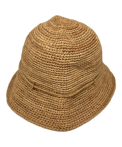 HELEN KAMINSKI（ヘレンカミンスキー）HELEN KAMINSKI (ヘレンカミンスキー) ラフィアハット ベージュの古着・服飾アイテム
