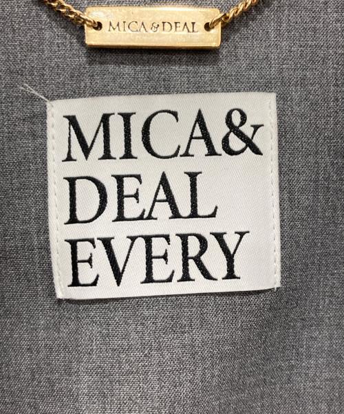 MICA&DEAL（マイカアンドディール）MICA&DEAL (マイカアンドディール) テーラードジレ グレー サイズ:FREEの古着・服飾アイテム