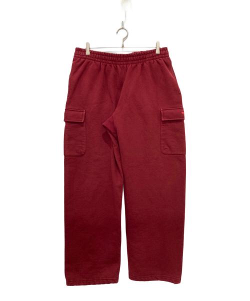 SUPREME（シュプリーム）SUPREME (シュプリーム) Small Box Cargo Sweatpant ボルドー サイズ:XLの古着・服飾アイテム
