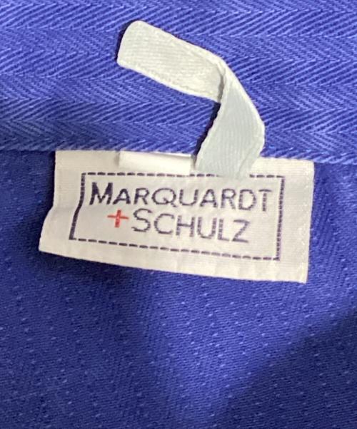 MaRQUARDT SCHULZ（マーカート シュルツ）MaRQUARDT SCHULZ (マーカート シュルツ) ヘリンボーンパンツ ブルー サイズ:　の古着・服飾アイテム