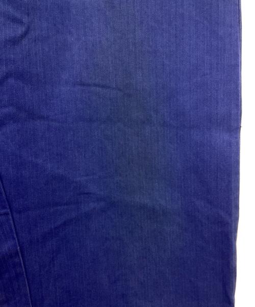 MaRQUARDT SCHULZ（マーカート シュルツ）MaRQUARDT SCHULZ (マーカート シュルツ) ヘリンボーンパンツ ブルー サイズ:　の古着・服飾アイテム