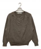 Spick and Spanスピック＆スパン）の古着「ミドルゲージ天竺ヘンリープルオーバー」｜ベージュ