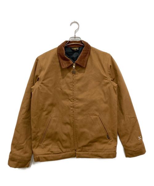 BLUCO WORK GARMENT（ブルコ ワーク ガーメント）BLUCO WORK GARMENT (ブルコ ワーク ガーメント) スイングトップワークジャケット ブラウン サイズ:Sの古着・服飾アイテム