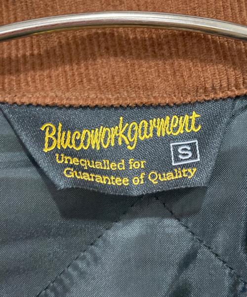 BLUCO WORK GARMENT（ブルコ ワーク ガーメント）BLUCO WORK GARMENT (ブルコ ワーク ガーメント) スイングトップワークジャケット ブラウン サイズ:Sの古着・服飾アイテム