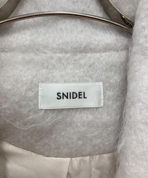 Snidel（スナイデル）Snidel (スナイデル) シャギーロングコート ピンクの古着・服飾アイテム
