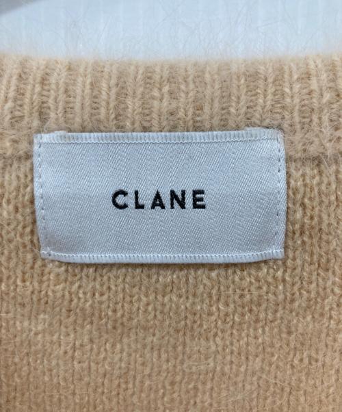 CLANE（クラネ）CLANE (クラネ) ANGOLA COMPACT KNIT TOPS/24AW オレンジ サイズ:2の古着・服飾アイテム