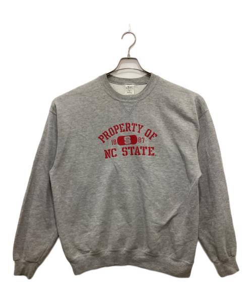 M.J.SOFFE（ソフィー）M.J.SOFFE (ソフィー) クルーネックスウェット グレー サイズ:XLの古着・服飾アイテム