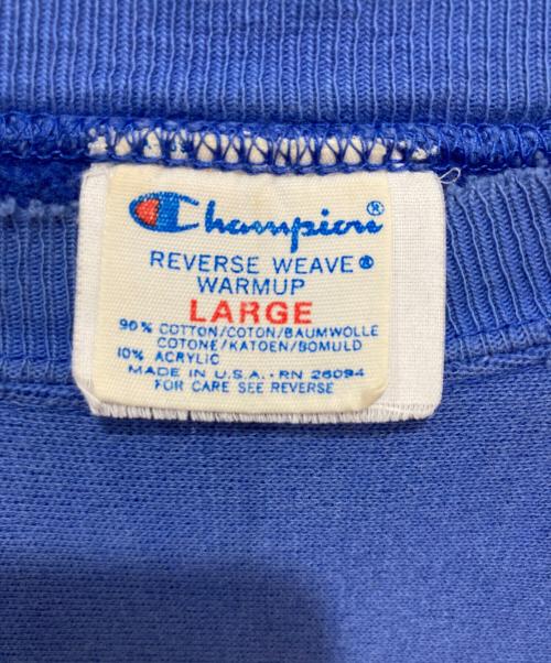 Champion（チャンピオン）Champion (チャンピオン) リバースウィーブスウェット ブルー サイズ:Lの古着・服飾アイテム