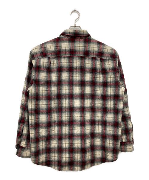 PENDLETON（ペンドルトン）PENDLETON (ペンドルトン) ネルシャツ ホワイト×レッド サイズ:Lの古着・服飾アイテム