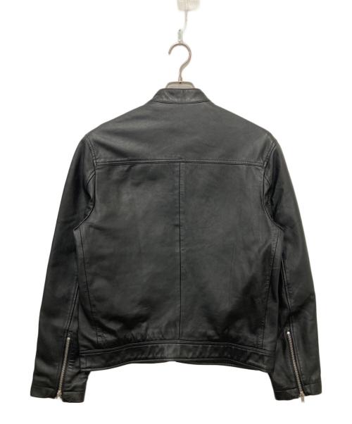 asos（エイソス）asos (エイソス) レザージャケット ブラック サイズ:XSの古着・服飾アイテム