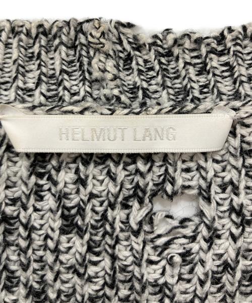 HELMUT LANG（ヘルムートラング）HELMUT LANG (ヘルムートラング) ダメージニット グレー サイズ:Sの古着・服飾アイテム