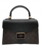 COACHコーチ）の古着「ハンドバッグ」｜ブラウン