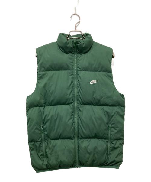 NIKE（ナイキ）NIKE (ナイキ) ベスト グリーン サイズ:Sの古着・服飾アイテム
