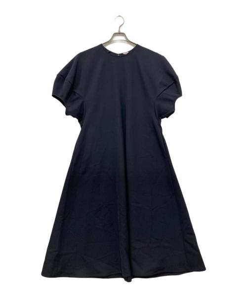 CLANE（クラネ）CLANE (クラネ) LANTERN SLEEVE FLARE ONE PIECE ネイビー サイズ:2の古着・服飾アイテム