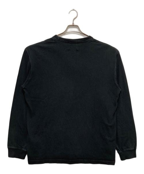 YOHJI YAMAMOTO（ヨウジヤマモト）YOHJI YAMAMOTO (ヨウジヤマモト) New Era (ニューエラ) NEW ERA LS TEE ブラック サイズ:XXLの古着・服飾アイテム