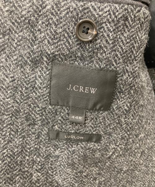 J.CREW（ジェイクルー）J.CREW (ジェイクルー) テーラードジャケット グレー サイズ:44の古着・服飾アイテム