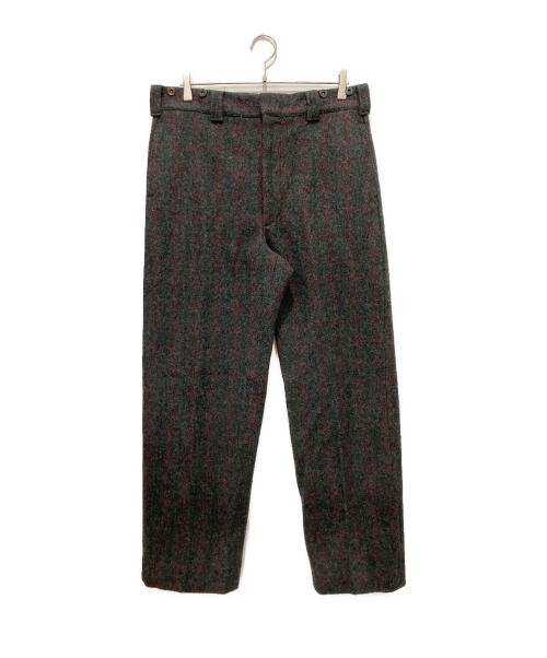 WOOLRICH（ウールリッチ）WOOLRICH (ウールリッチ) ウールチェックパンツ グレー サイズ:36の古着・服飾アイテム