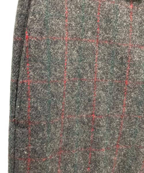 WOOLRICH（ウールリッチ）WOOLRICH (ウールリッチ) ウールチェックパンツ グレー サイズ:36の古着・服飾アイテム