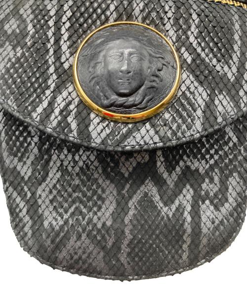 GIANNI VERSACE（ジャンニ・ヴェルサーチ）GIANNI VERSACE (ジャンニ・ヴェルサーチ) ウエストバッグ ブラックの古着・服飾アイテム