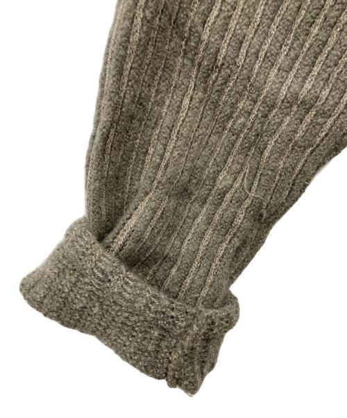 GIORGIO ARMANI（ジョルジョアルマーニ）GIORGIO ARMANI (ジョルジョアルマーニ) ニットジャケット グレー サイズ:48の古着・服飾アイテム