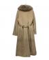 MaxMara (マックスマーラ) フォックスファーカシミヤ混コート ベージュ サイズ:38：20000円