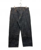 EVISUエヴィス）の古着「デニムパンツ/家紋」｜インディゴ