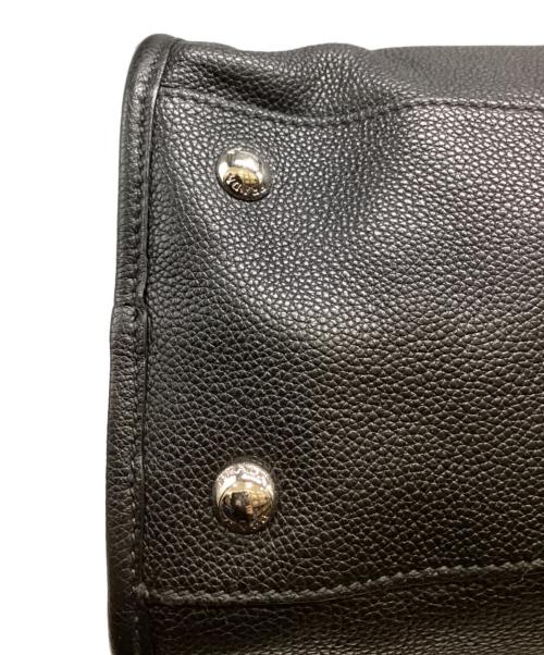 PRADA（プラダ）PRADA (プラダ) ハンドバッグ/ヴィッテロダイノ/2WAYハンドバッグ ブラックの古着・服飾アイテム
