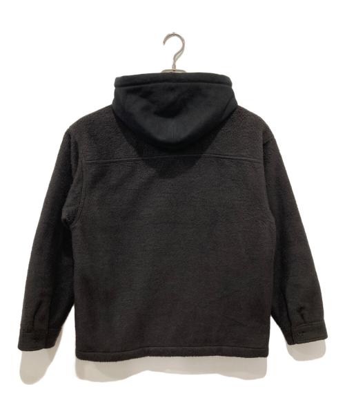 SUPREME（シュプリーム）Supreme (シュプリーム) Fleece Zip Up Hooded Shirt/23AW ブラウン×ブラック サイズ:Sの古着・服飾アイテム