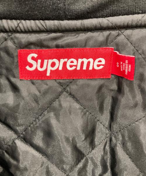 SUPREME（シュプリーム）Supreme (シュプリーム) Fleece Zip Up Hooded Shirt/23AW ブラウン×ブラック サイズ:Sの古着・服飾アイテム