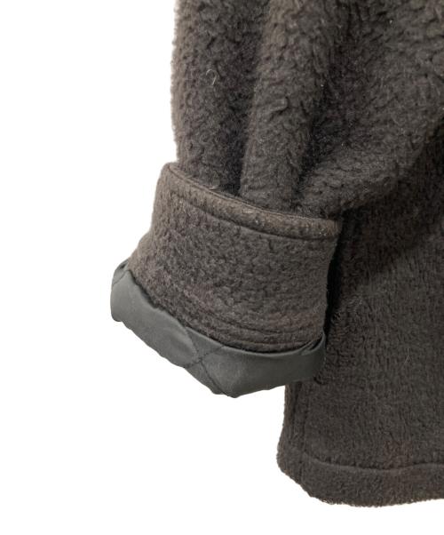 SUPREME（シュプリーム）Supreme (シュプリーム) Fleece Zip Up Hooded Shirt/23AW ブラウン×ブラック サイズ:Sの古着・服飾アイテム