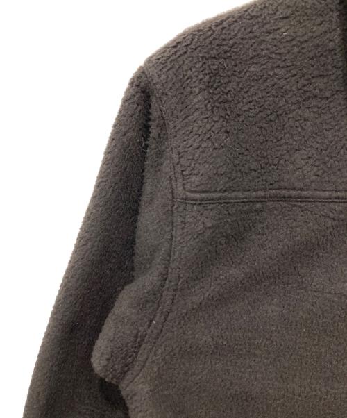 SUPREME（シュプリーム）Supreme (シュプリーム) Fleece Zip Up Hooded Shirt/23AW ブラウン×ブラック サイズ:Sの古着・服飾アイテム