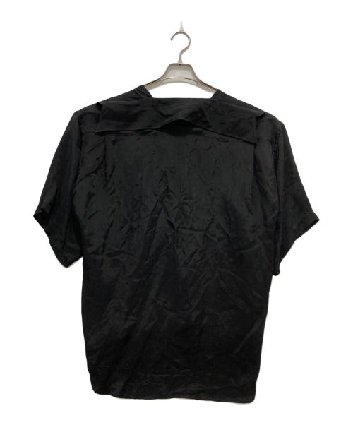 BALENCIAGA（バレンシアガ）BALENCIAGA (バレンシアガ) ドッキングシャツ ブラック サイズ:36の古着・服飾アイテム