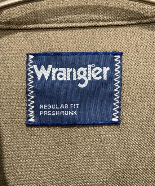 Wrangler（ラングラー）Wrangler (ラングラー) Schott (ショット) ウエスタンシャツ ブラウン サイズ:Lの古着・服飾アイテム
