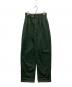 leno（リノ）の古着「DOUBLE BELTED GURKHA TROUSERS」｜グリーン