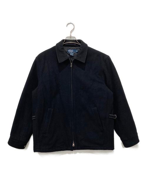 POLO RALPH LAUREN（ポロ・ラルフローレン）POLO RALPH LAUREN (ポロ・ラルフローレン) ウール混スイングトップ ブラック サイズ:Mの古着・服飾アイテム