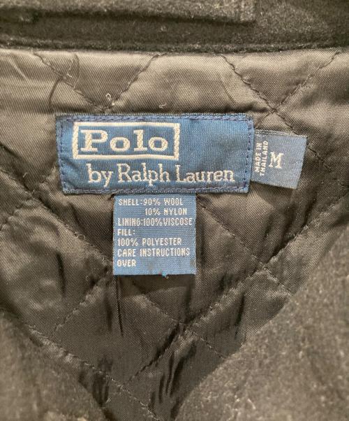 POLO RALPH LAUREN（ポロ・ラルフローレン）POLO RALPH LAUREN (ポロ・ラルフローレン) ウール混スイングトップ ブラック サイズ:Mの古着・服飾アイテム