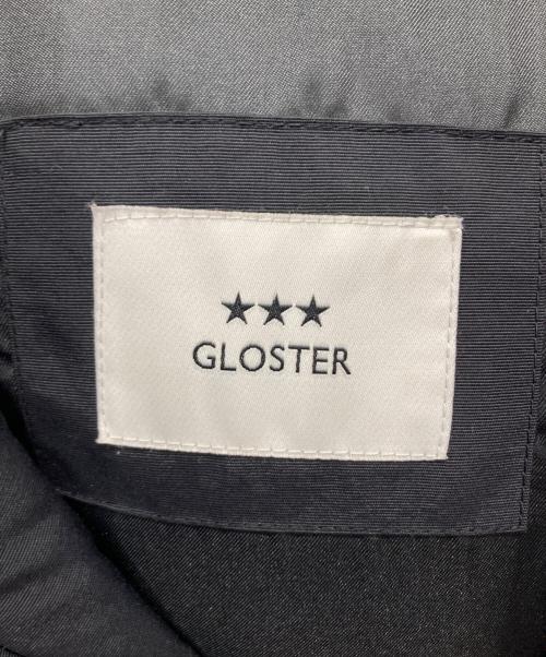 GLOSTER（グロスター）GLOSTER (グロスター) WATERPLOOFナイロンダウンジャケット ブラック サイズ:Mの古着・服飾アイテム