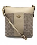 COACHコーチ）の古着「ショルダーバッグ」｜ベージュ