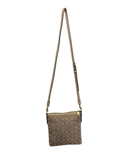 COACH（コーチ）COACH (コーチ) ショルダーバッグ ベージュの古着・服飾アイテム